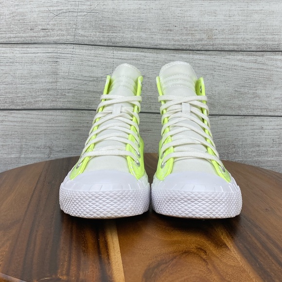 Converse UNT1TL3D Not a Chuck High Top Volt Yellow Shoes Women’s Sneaker Size 8 - Picture 7 of 12